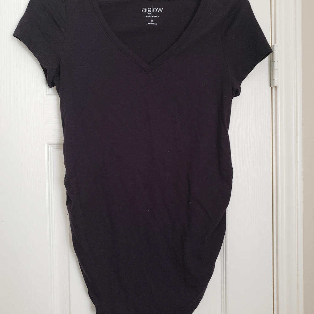 Black Maternity Tshirt